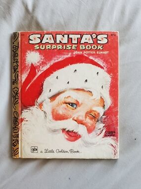 Vintage Golden Book "Santa's Surprise Book"